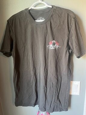 Dark Grey Short-Sleeve Sullen Graphic T-Shirt